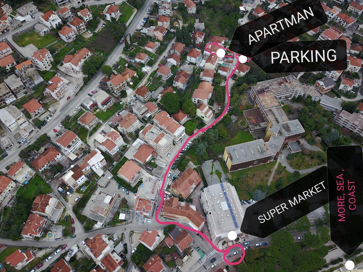 Donna Dervis Lägenhet Herceg Novi Exteriör bild